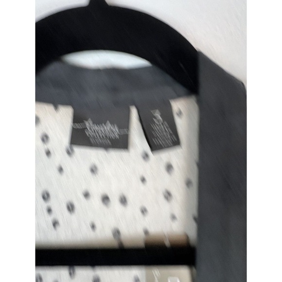 NEW Chicos Travelers Collection Foiled Peacock Jacket Size 3 XL Zipper Metallic - Picture 9 of 11